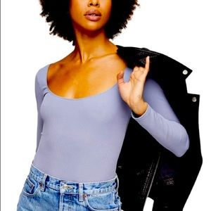 Topshop Boatneck Body Suit